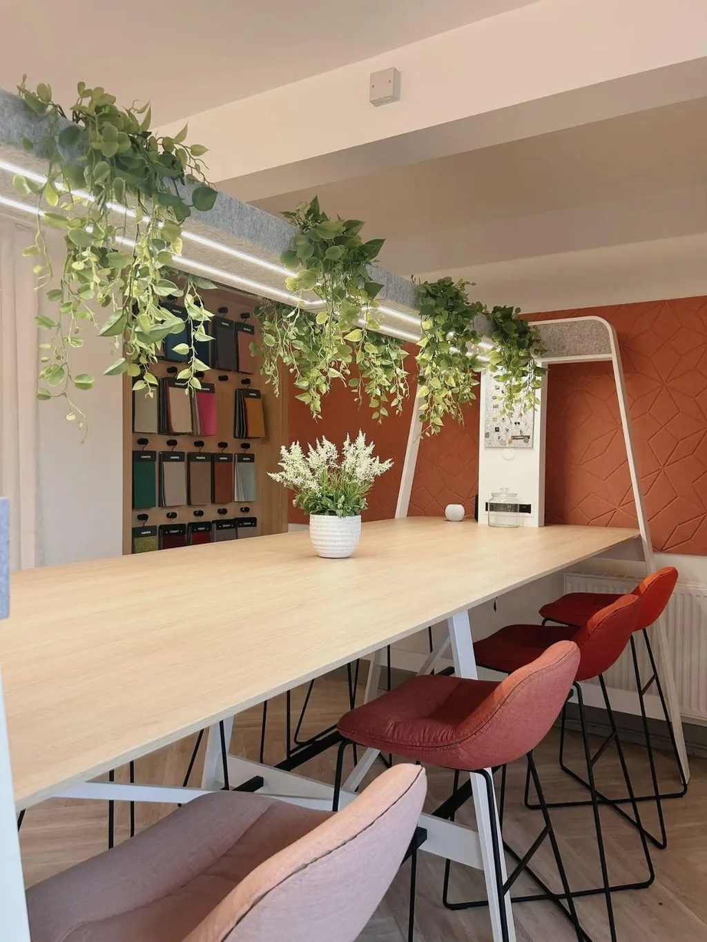 Showroom collaboration zone