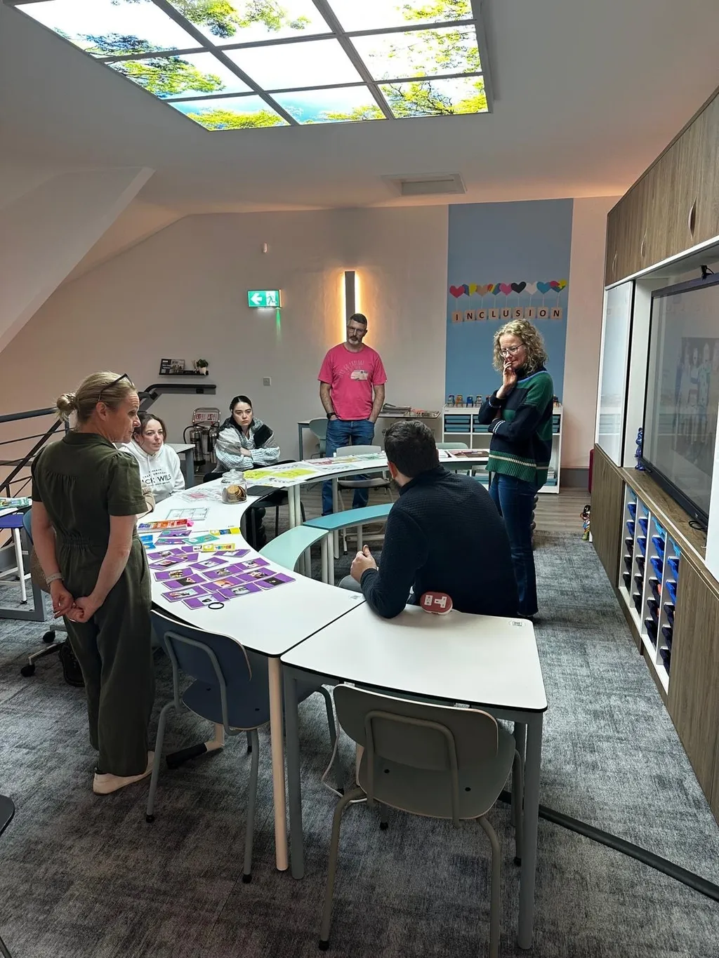 Showroom classroom display