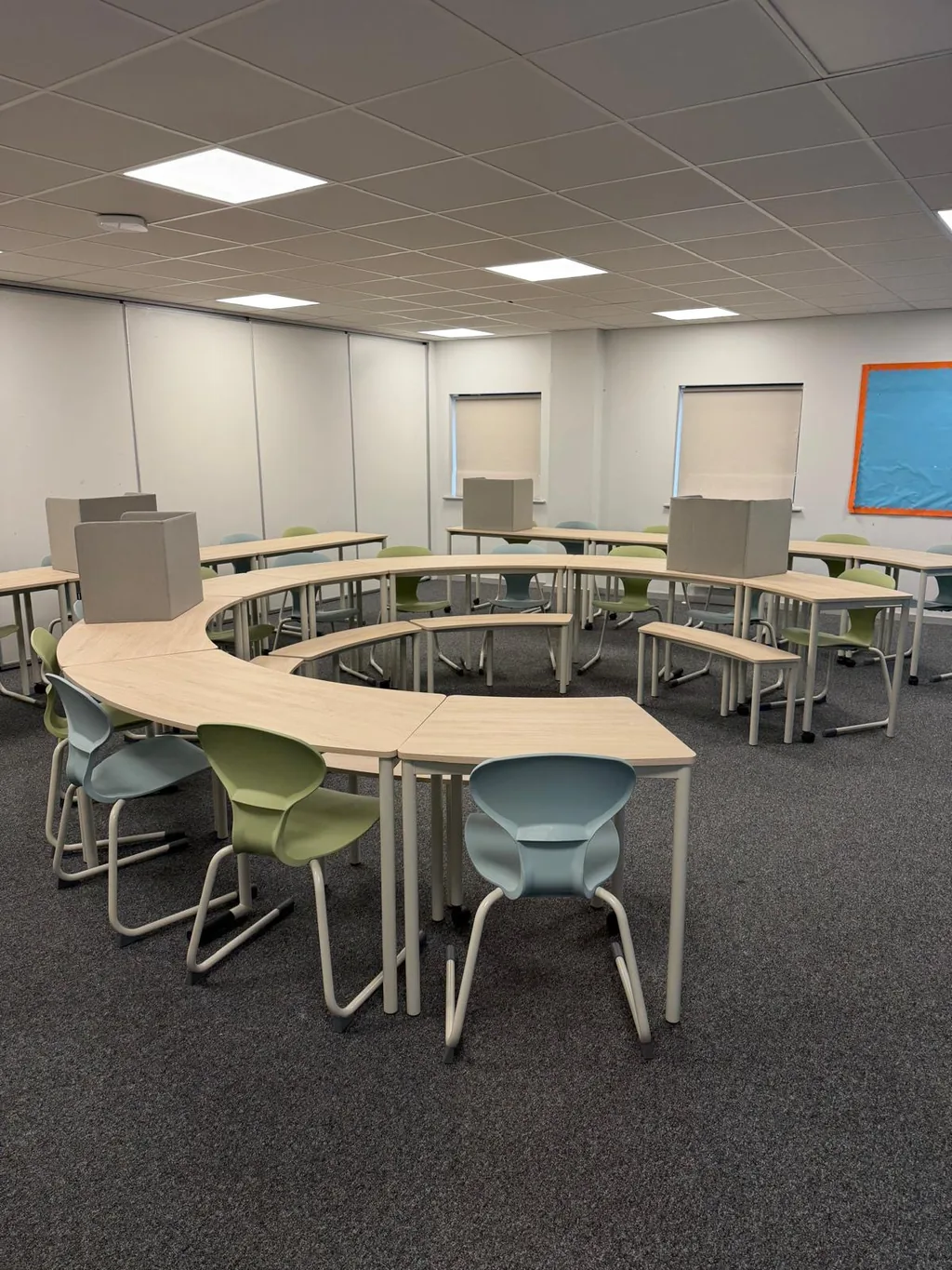 School Classroom view 2