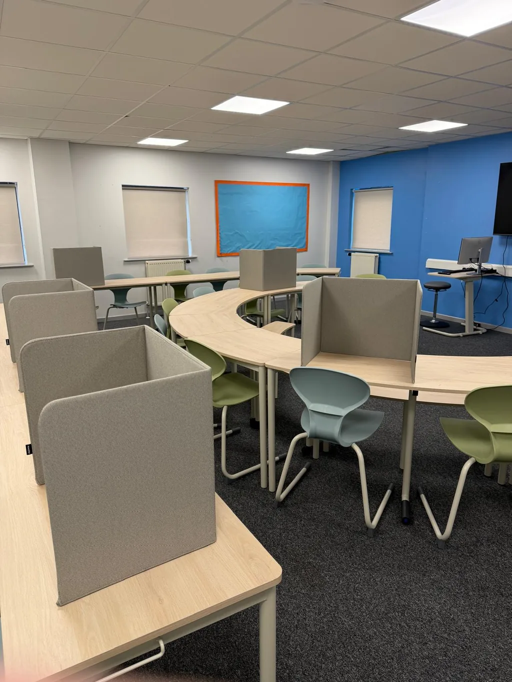 School Classroom view 8