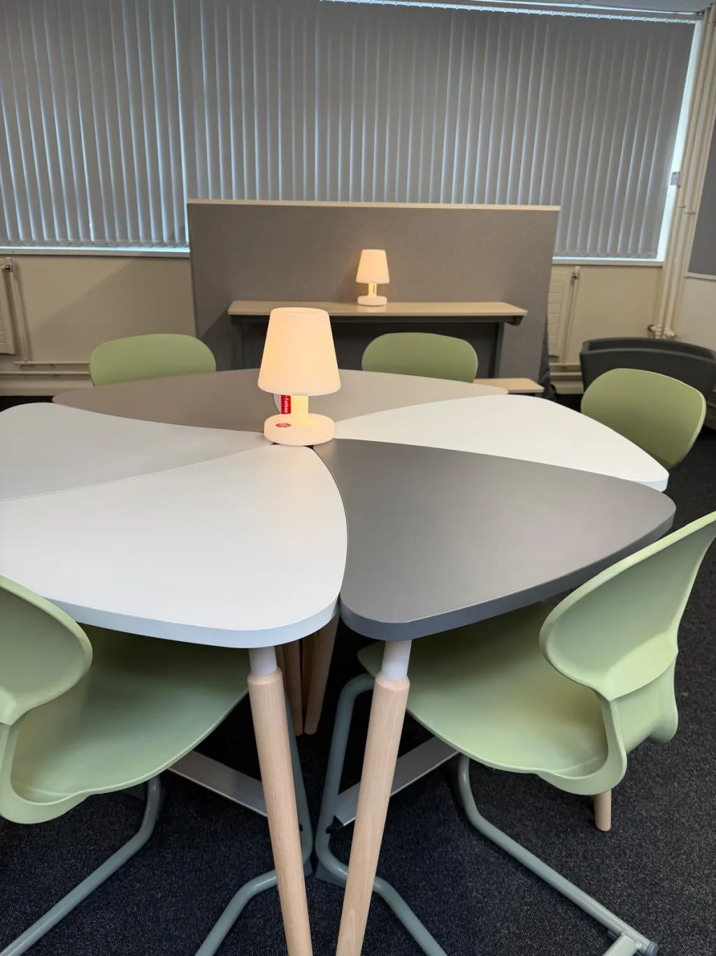 Classroom with Breakout Booths view 12
