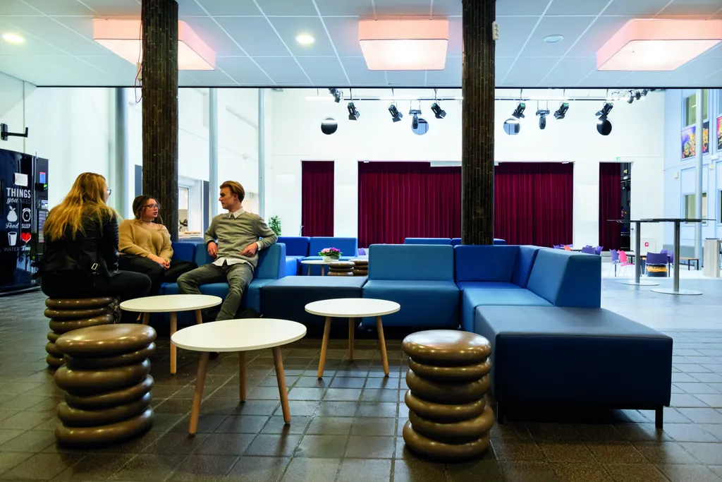 EromesMarko collaborative learning space with flexible furniture
