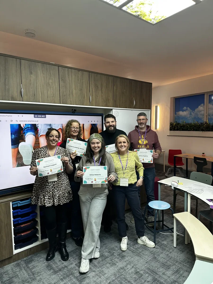 Nurture hub interior with calming colour palette